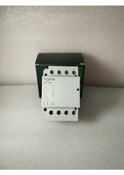 SMC-4040-2NO+2NC 40A 4p 2no+2nc Moduler Kontaktor