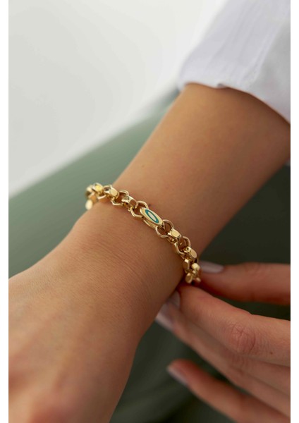 14 Ayar Altın Mineli Doch Bileklik fiyatları