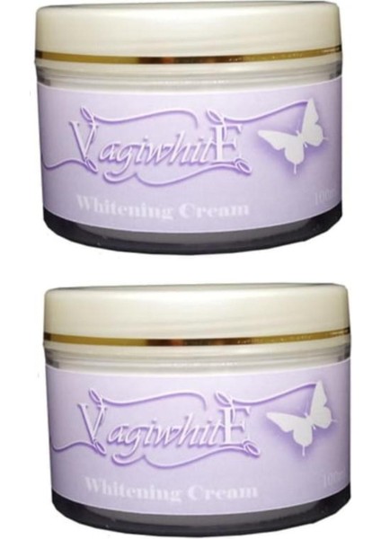 Süper Vagiwhite Kadınlar Için Vajinal Beyazlatıcı Krem 100 ml 2 Adet