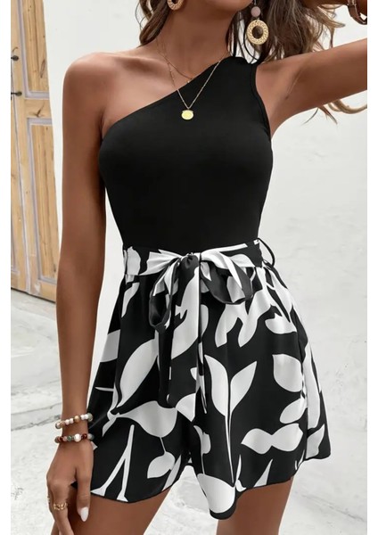 Kadın Siyah Tek Omuzlu Basic Dar Kesim Slim Fit Bluz fiyatları