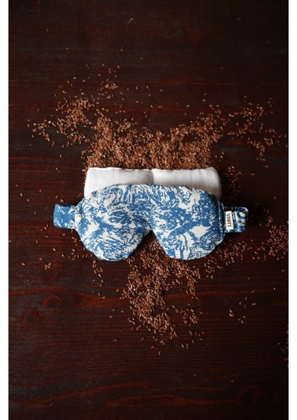 Luma Touch Keten Tohumlu Lavantalı Göz Maskesi, Doğal Mum, Blossom Tea & Meditasyon Seti