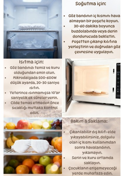 Luma Touch Keten Tohumlu Lavantalı Göz Maskesi, Doğal Mum, Blossom Tea & Meditasyon Seti