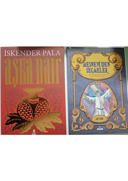Aşka Dair ve Mesneviden Hikayeler (2 Kitap)