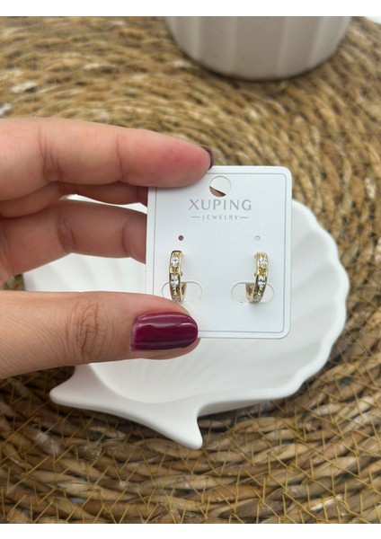 316L Çelik Mini Gold Halka Küpe indirimleri