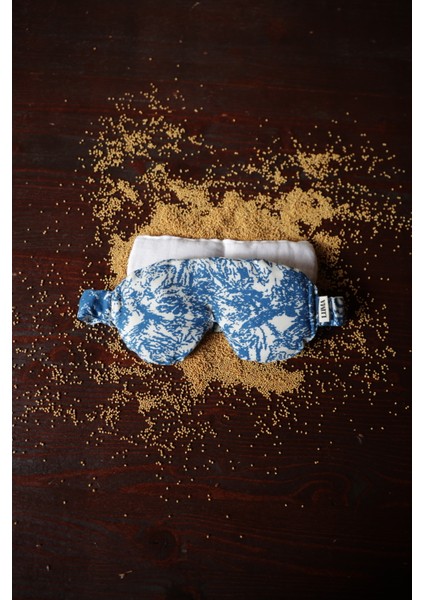 Luma Touch Hardal Tohumlu Lavantalı Göz Maskesi, Doğal Mum, Blossom Tea & Meditasyon Seti