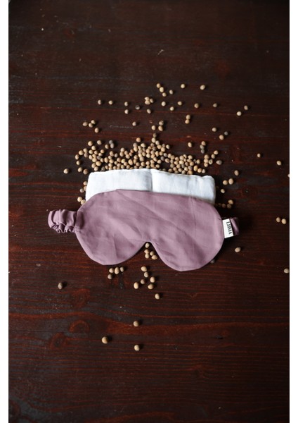 Luma Touch Kiraz-Vişne Çekirdekli Lavantalı Göz Maskesi, Doğal Mum, Blossom Tea & Meditasyon Seti