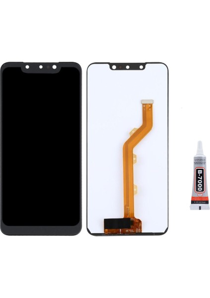 Infinix Hot 7 Pro Ekran LCD Dokunmatik B7000 15ML Yapıştırıcı ile Beraber Yc