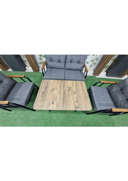 Erciyes Model 2+1+1+Çapraz Masa Takımı / Bahçe, Balkon Mobilyası /balkon Seti fiyatları