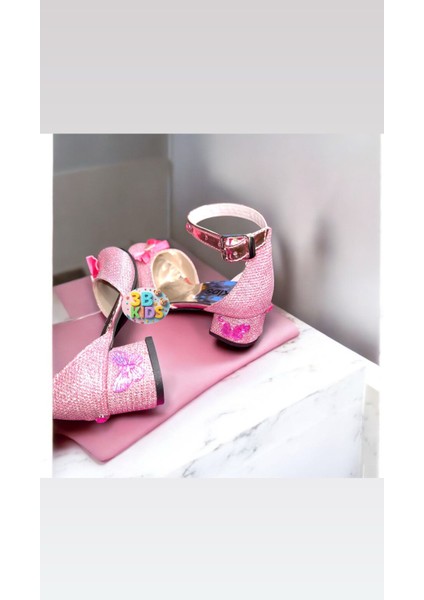 Pembe Bariiibi Payetli Prenses Elbise + Pembe 2 Adet Bubble Saç + Pembe Topuklu Ayakkabı Seti fiyatları