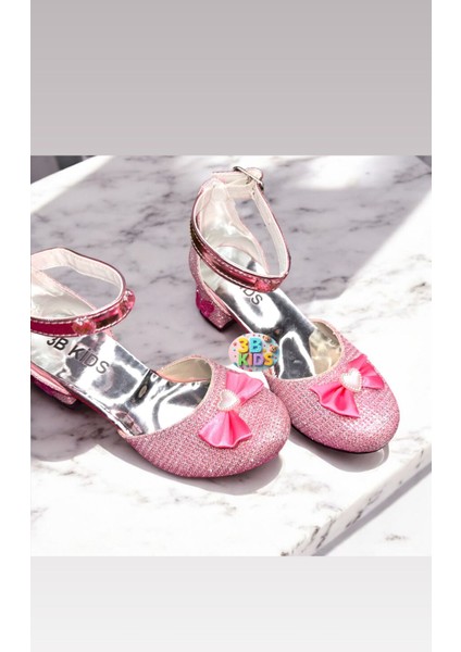 Pembe Bariiibi Payetli Prenses Elbise + Pembe 2 Adet Bubble Saç + Pembe Topuklu Ayakkabı Seti indirimleri