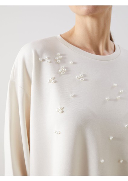 Yeni Sezon Bisiklet Yaka Taşlı Kadın Tunik modelleri