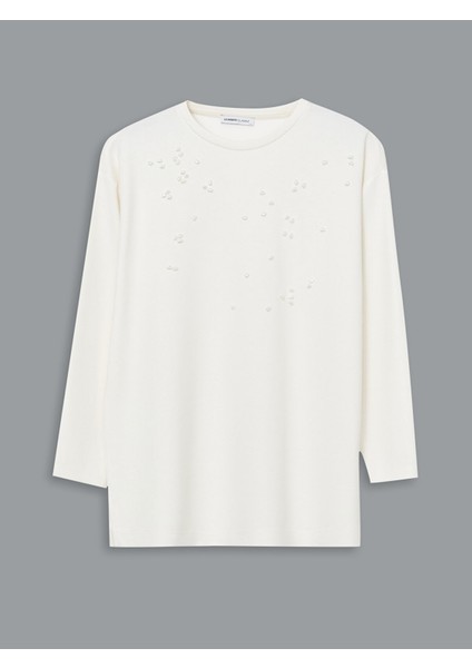 Yeni Sezon Bisiklet Yaka Taşlı Kadın Tunik indirimleri