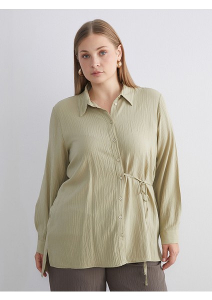 Yeni Sezon Dokulu Kadın Gömlek Tunik fiyatları