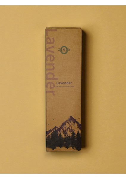 %100 Doğal Tütsü Lavanta | El Yapımı Yerli Üretim | 25'li Kutu