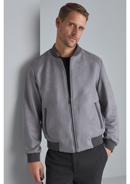 Erkek Gri Kaban modelleri