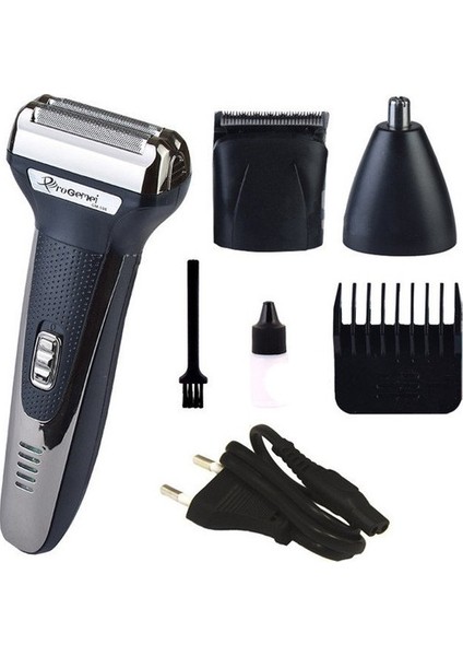 Üç Başlıklı Tıraş Makinesi Erkek Saç Sakal Bakım Seti (5361) modelleri
