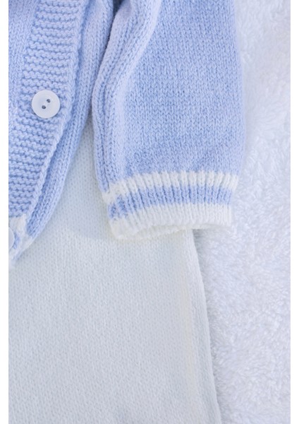 Triko Örme Yıldız Desenli Soft Dokulu Bebek Takımı fırsatları