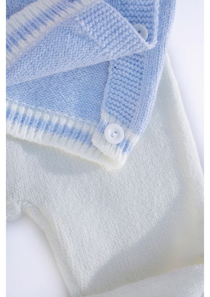 Triko Örme Yıldız Desenli Soft Dokulu Bebek Takımı indirimleri