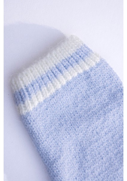 Triko Örme Yıldız Desenli Soft Dokulu Bebek Takımı