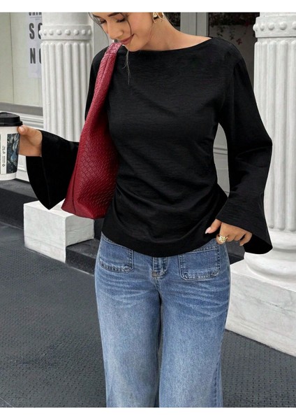 Kadın Belden Bağlamalı Ipli Ispanyol Kol Bluz indirimleri