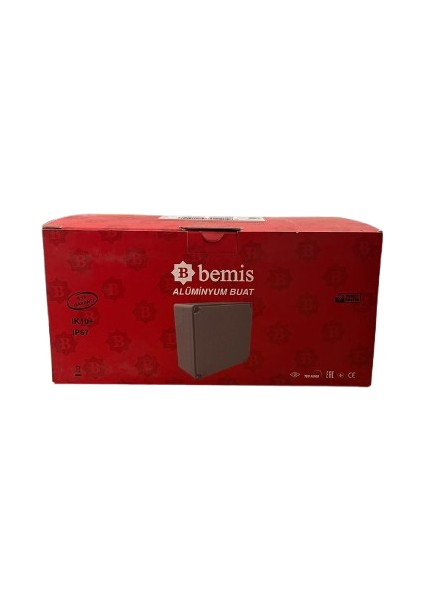 BB3-2731-0047 Alüminyum IP67 Buat Kutusu 130X190X90