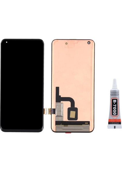 Xiaomi Mi 10 5g OLED Ekran LCD Dokunmatik B7000 15ML Yapıştırıcı ile Beraber Yc