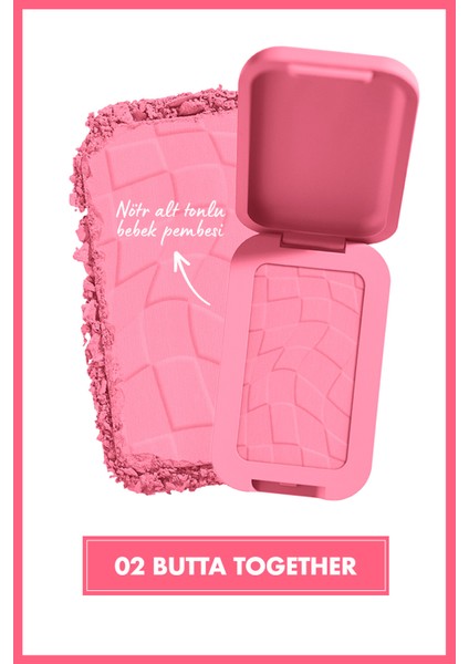 Buttermelt Blush Kremsi Pudra Allık - 02 Butta Together & Maybelline Tattoo Gel Pencil Orange Flash modelleri