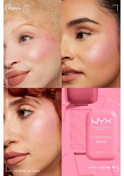 Buttermelt Blush Kremsi Pudra Allık - 02 Butta Together & Maybelline Tattoo Gel Pencil Orange Flash indirimleri