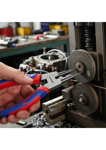 WP231152 180MM Cr-V Düz Yaylı Profesyonel Iç Segman Pensesi fırsatları