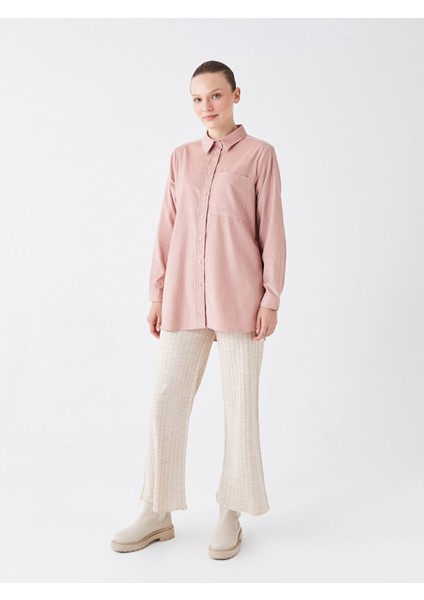 Yeni Sezon Düz Uzun Kollu Kadın Gömlek Tunik modelleri