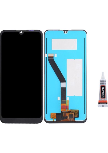 Huawei Honor 8A Uyumlu Ekran LCD Dokunmatik B7000 15ML Yapıştırıcı ile Beraber Yc