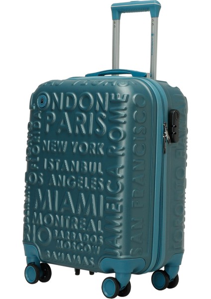 Lugano -K Abs 5pr Mavi Unisex Küçük Boy Valiz fiyatları