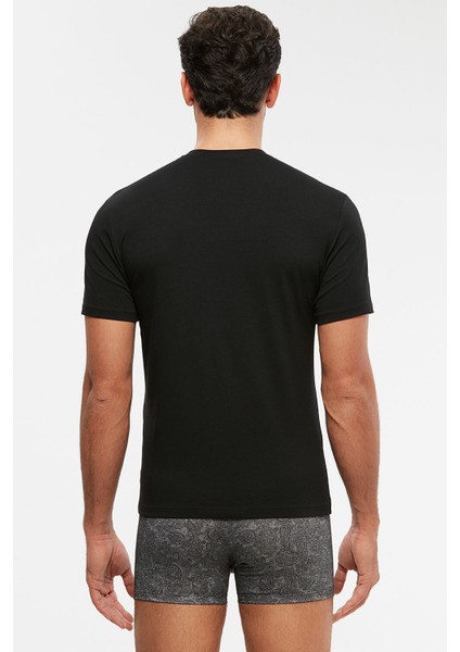 Antonio Erkek V Yaka Pamuklu Erkek Tshirt fiyatları