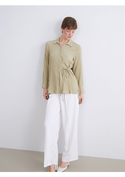 Yeni Sezon Dokulu Kadın Gömlek Tunik modelleri