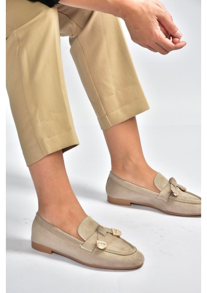V250017402 Vizon Süet Günlük Kadın Ayakkabı fiyatları