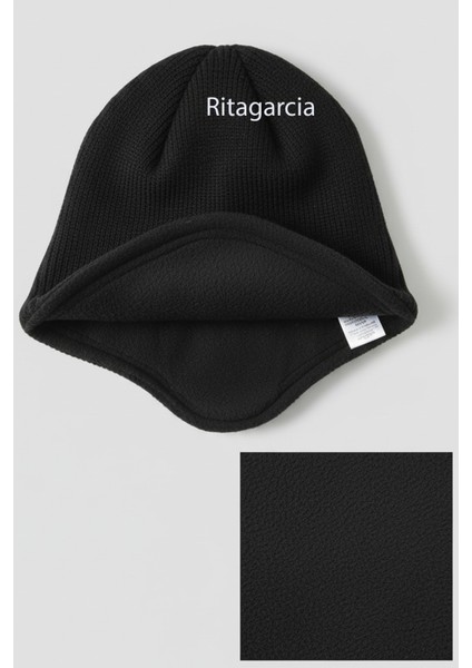 Unisex Polar Astarlı Kulaklı Bere - Rüzgar Geçirmeyen Termal Kış Beresi fiyatları