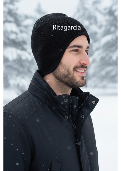 Unisex Polar Astarlı Kulaklı Bere - Rüzgar Geçirmeyen Termal Kış Beresi modelleri
