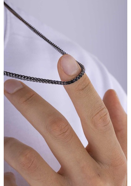 Oksitli Köşeli Kare Kesim Erkek Çelik Zincir modelleri