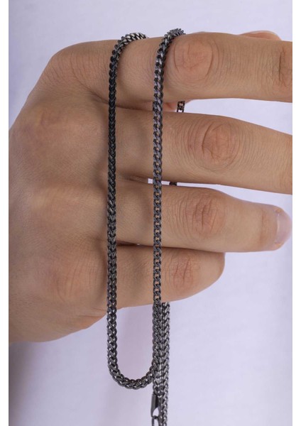 Oksitli Köşeli Kare Kesim Erkek Çelik Zincir fırsatları