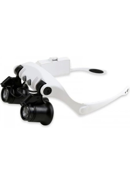 Kuyumcu,saat Onarım Için 10X15X20X25X Mercekli Gözlük BÜYÜTEÇ9892G3A - Lisinya