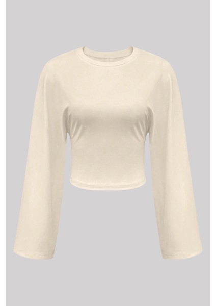 Kadın Uzun Kollu Belden Oturtmalı Bluz fiyatları