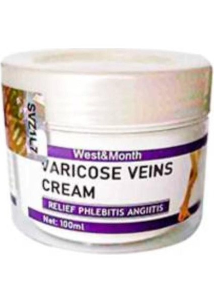 West & Month Varicose Vein Var.is Karşıtı Masaj Bakım Kremi 100 ml