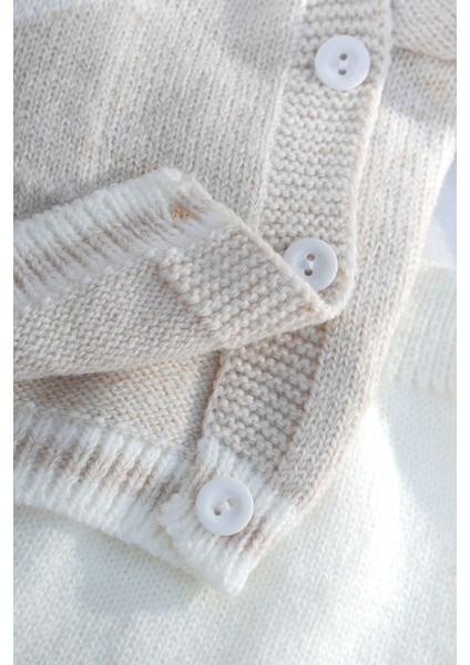 Triko Örme Yıldız Desenli Soft Dokulu Bebek Takımı fiyatları