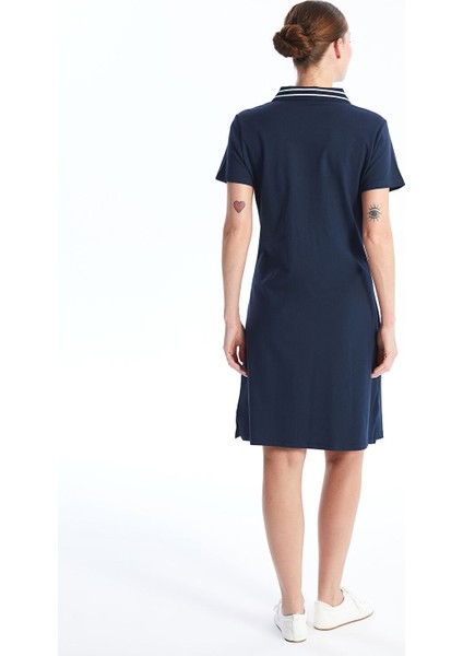 Yeni Sezon Polo Yaka Pike Elbise indirimleri