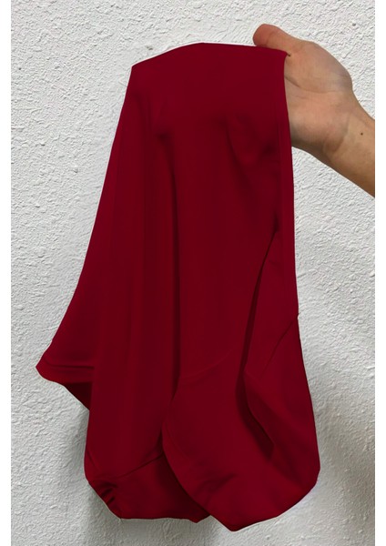 Kadın Kare Yaka Kısa Kollu Yazlık Basic Crop Tişört