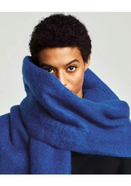 Kadın Yumuşak Dokulu Soft Atkı Omuz Şalı