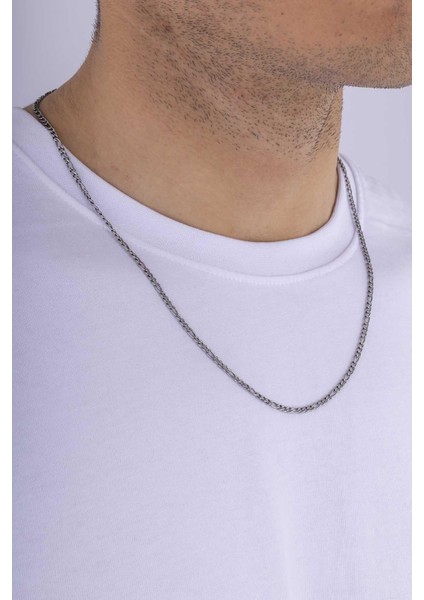 Oksitli Gurmet Model Erkek Çelik Zincir Kolye fiyatları