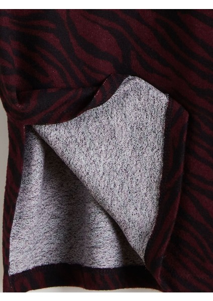 Yeni Sezon Bisiklet Yaka Desenli Kadın Tunik modelleri