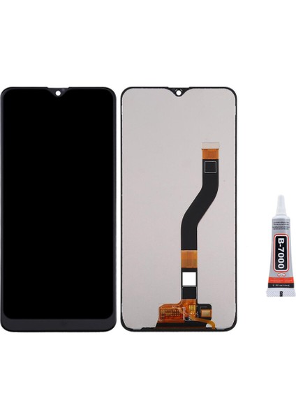 Samsung A10S A107F Uyumlu Ekran LCD Dokunmatik B7000 15ML Yapıştırıcı ile Beraber Yc