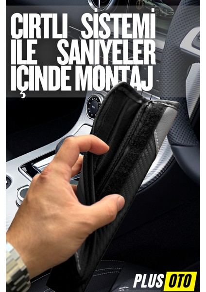 Emniyet Kemer Pedi 2 Adet Cırtlı Emniyet Kemer Kılıfı Omuz ve Boyun Koruyucu modelleri